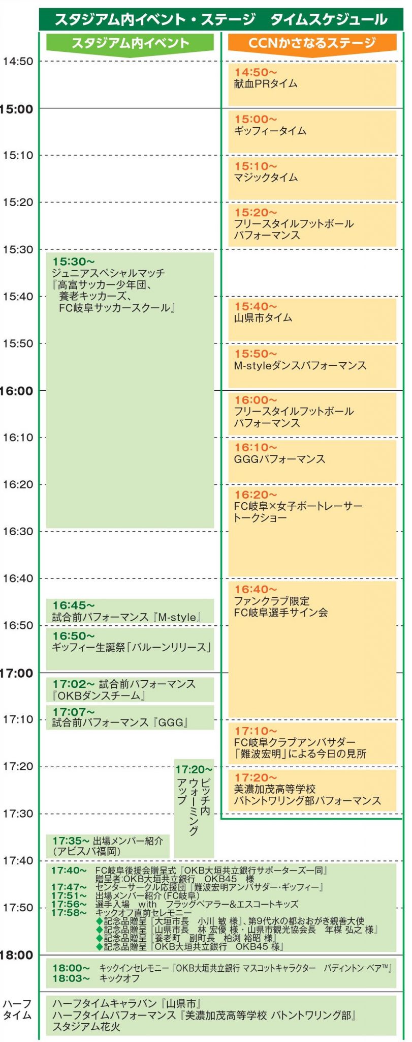 ８ １１ 日 祝 １８ ００ ｖｓアビスパ福岡 試合イベント情報 Fc岐阜オフィシャルサイト